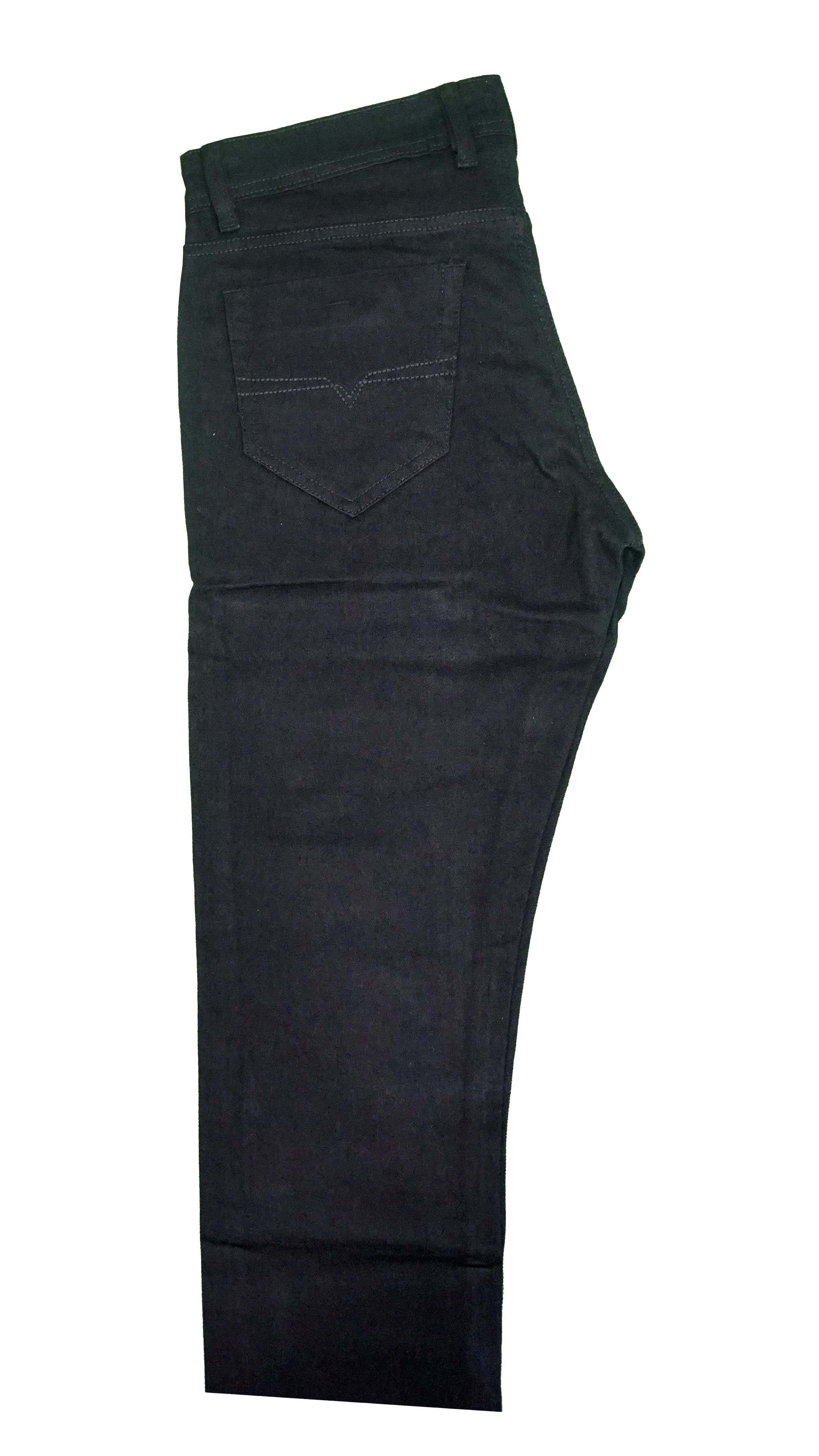 Caliphe Jet Black Jeans Skinny for Men