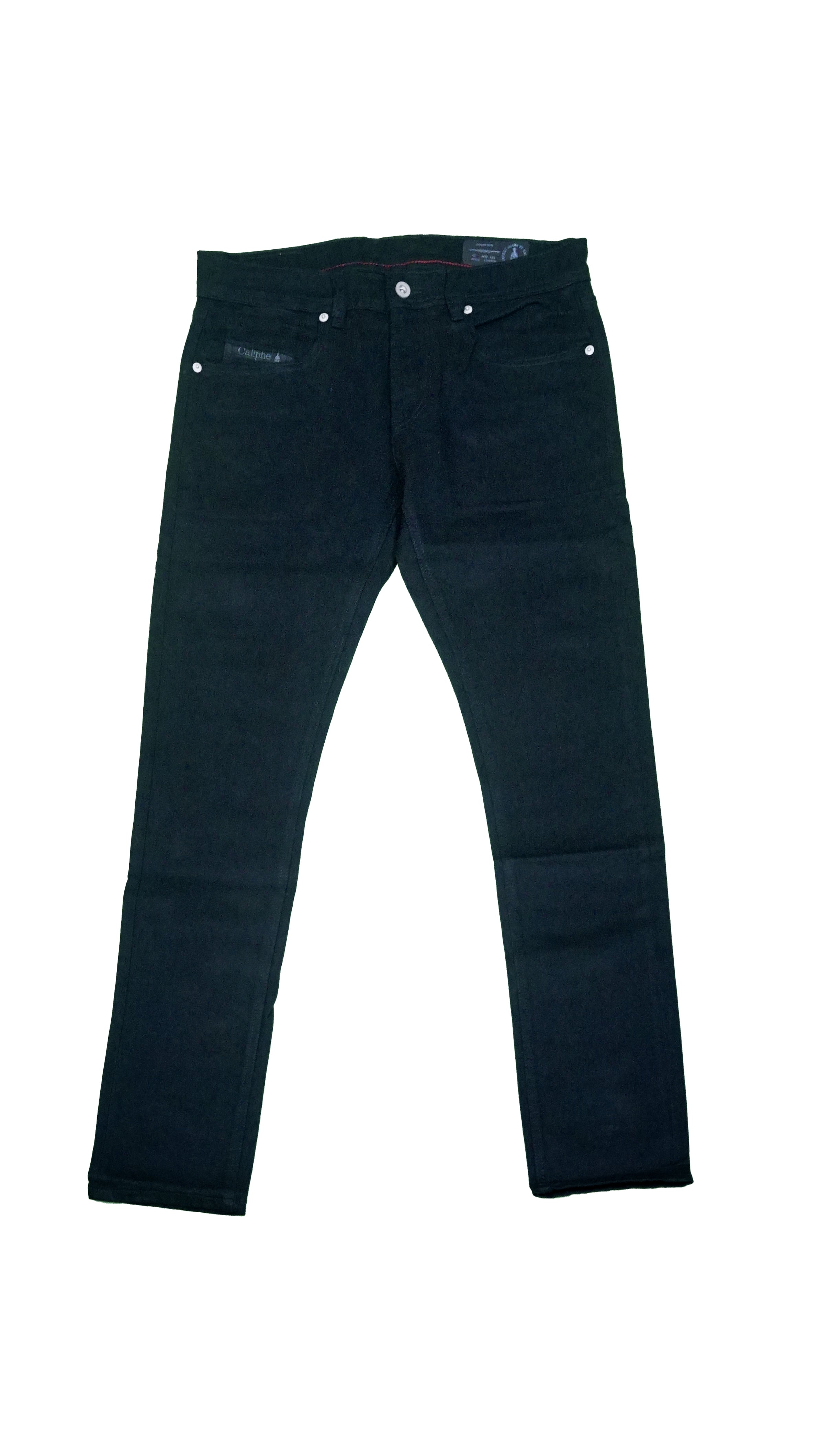 Caliphe Jet Black Jeans Skinny for Men