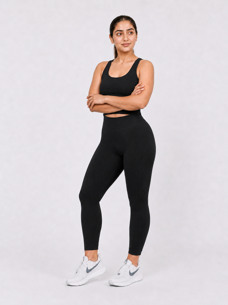 Seamless Drop-Needle Desgin Suit