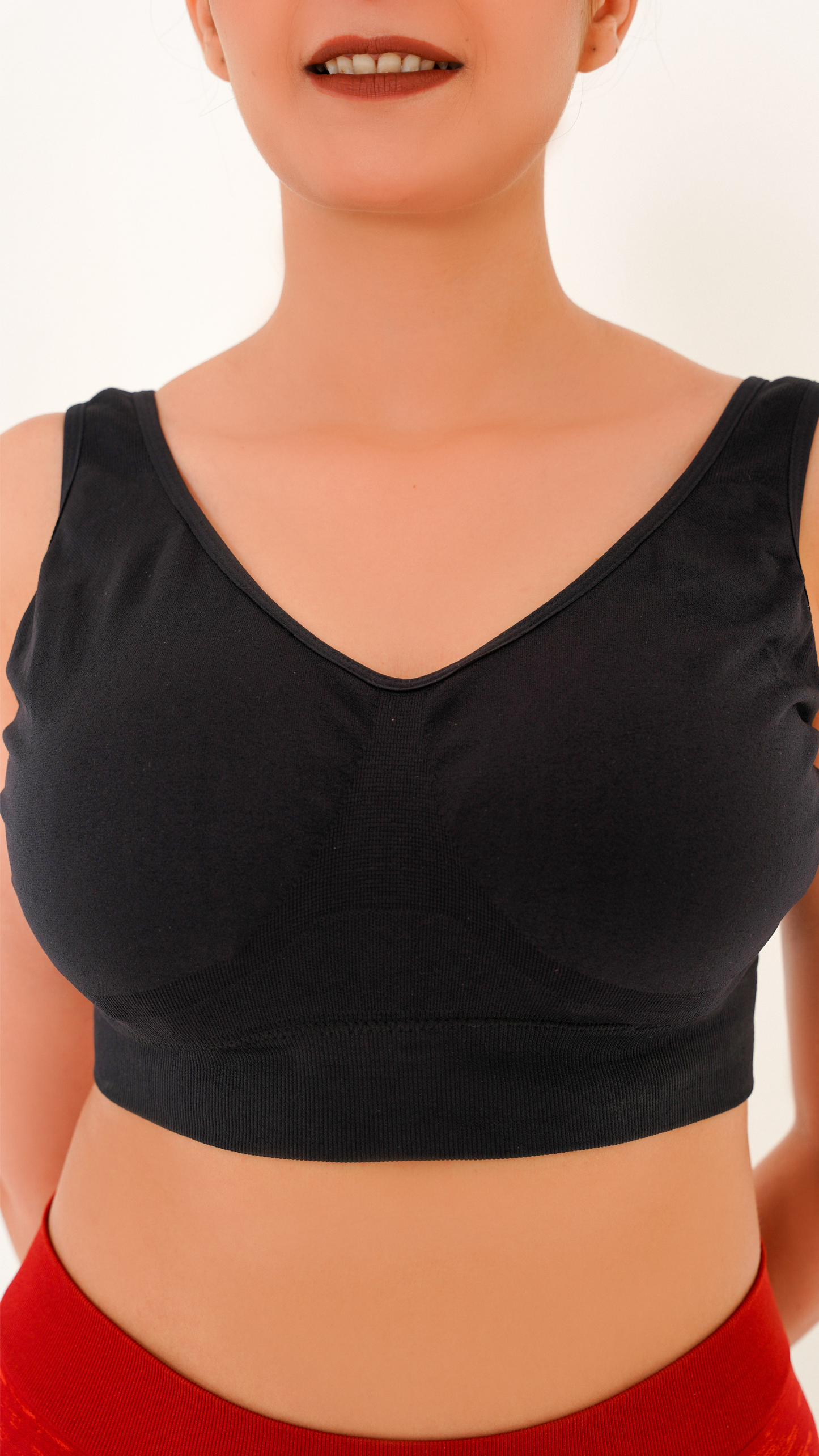 Double-Layered Seamless Comfort Bra (Pack of 3)