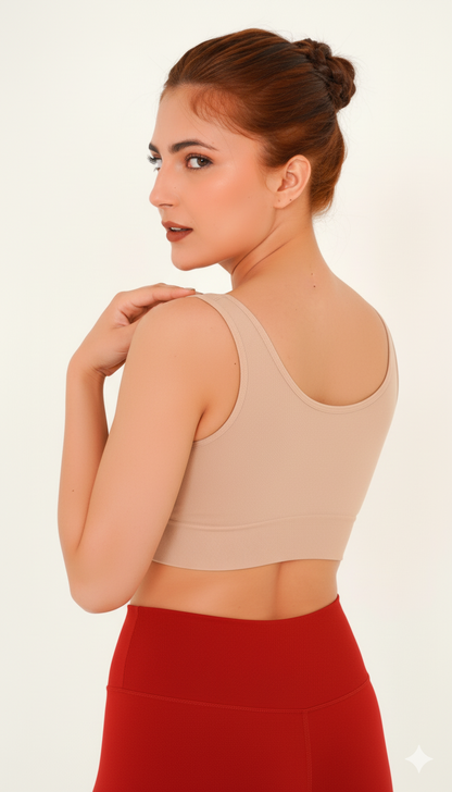 Double-Layered Seamless Comfort Bra (Pack of 3)