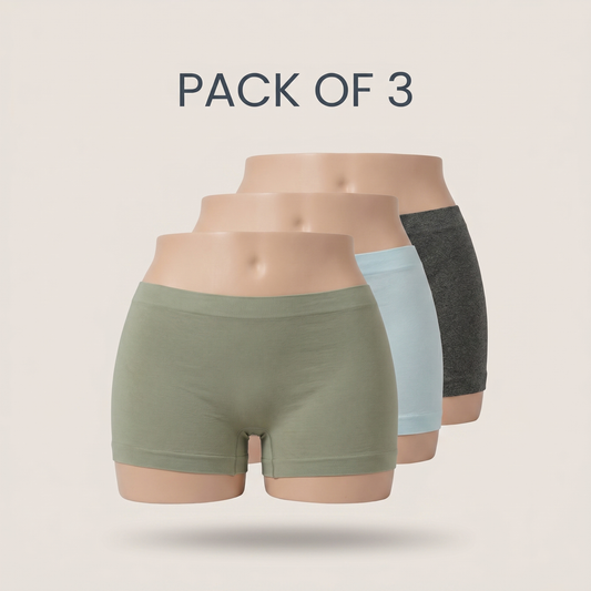Pack of 3 Soft Seamless Boy Short